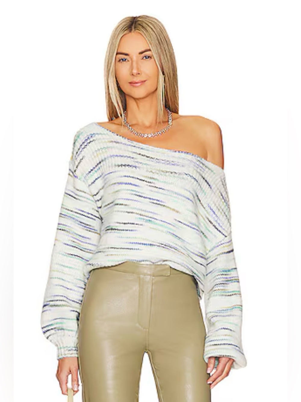 Lovers And Friends Off The Shoulder Wool Blend Sweater